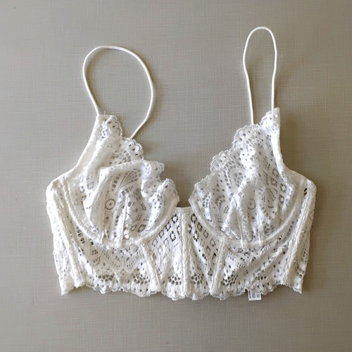 Bustier bralette pizzo - bralette,